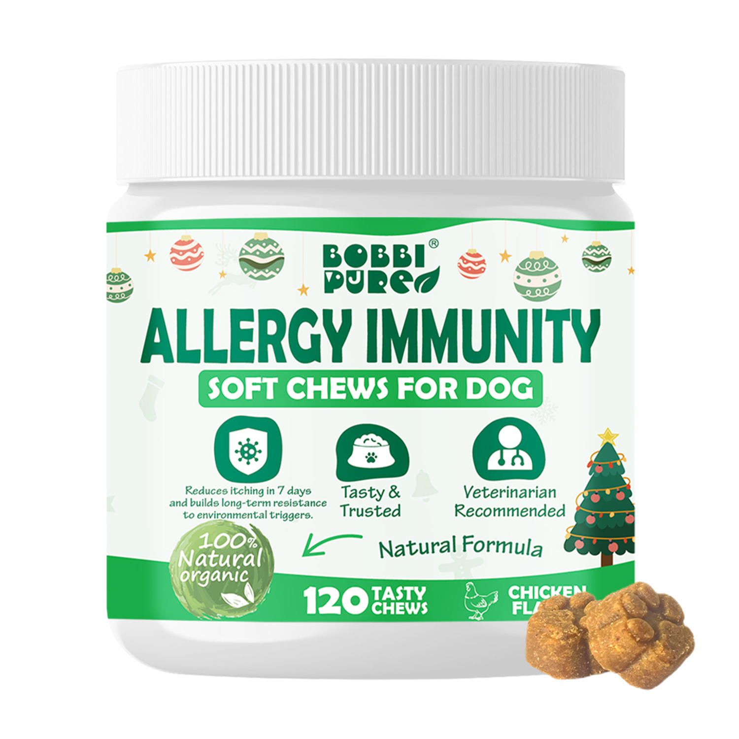 Private-Label-Soft-Chew-Nahrungsergänzungen — Allergie & Immunität für OEM Tiergesundheitsmarken (2)